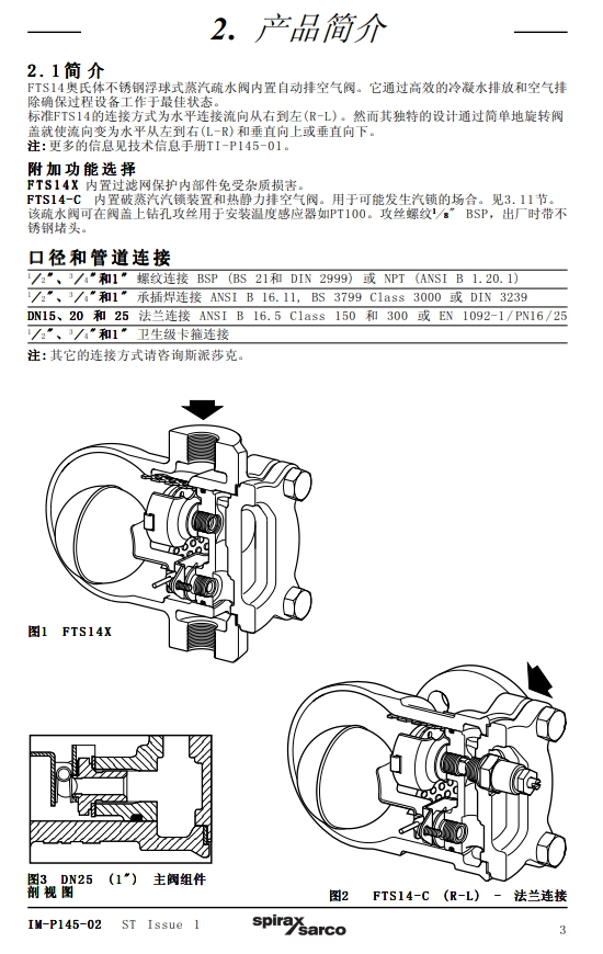 FTS14浮球式betway体育手机版登录閥安裝維修指南3