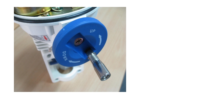 EL4600電動執行器手動調試步驟2