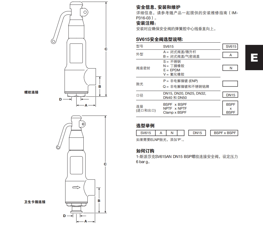 betway体育手机APPSV615安全閥銘牌詳細圖