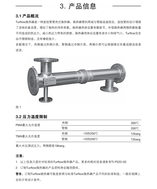 betway体育手机APPEVC換熱器技術參數