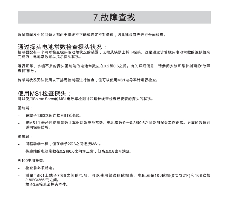 betway体育手机APPCP42電導率感應器故障查找